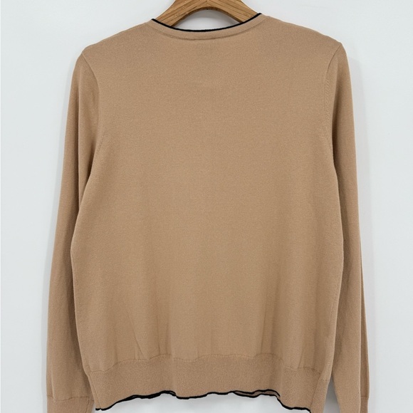 Ann Taylor Factory Contrast Trim Cotton Cardigan Size XL - Picture 10 of 10